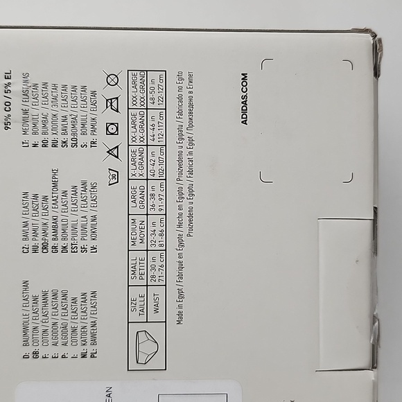 Adidas Men's 3 Pack  Brief Active Flex Cotton 3 Stripes Black Size Medium - Picture 10 of 10